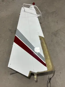 Piper PA30 Twin Comanche Fin assembly P/N 23446-06 with Beacon and VOR Ant.